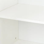 Cabinet with 4 Doors and 4 open shelgves,Freestanding Sideboard Storage Cabinet