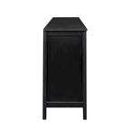 Cabinet with 4 Doors and 4 open shelgves,Freestanding Sideboard Storage Cabinet