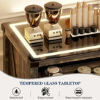 31.5 Wide Sideboard With Led Light - N/A