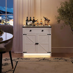 31.5 Wide Sideboard With Led Light - N/A
