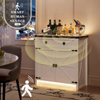 31.5 Wide Sideboard With Led Light - N/A