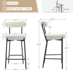 27  Modern Counter Stools Set of 2