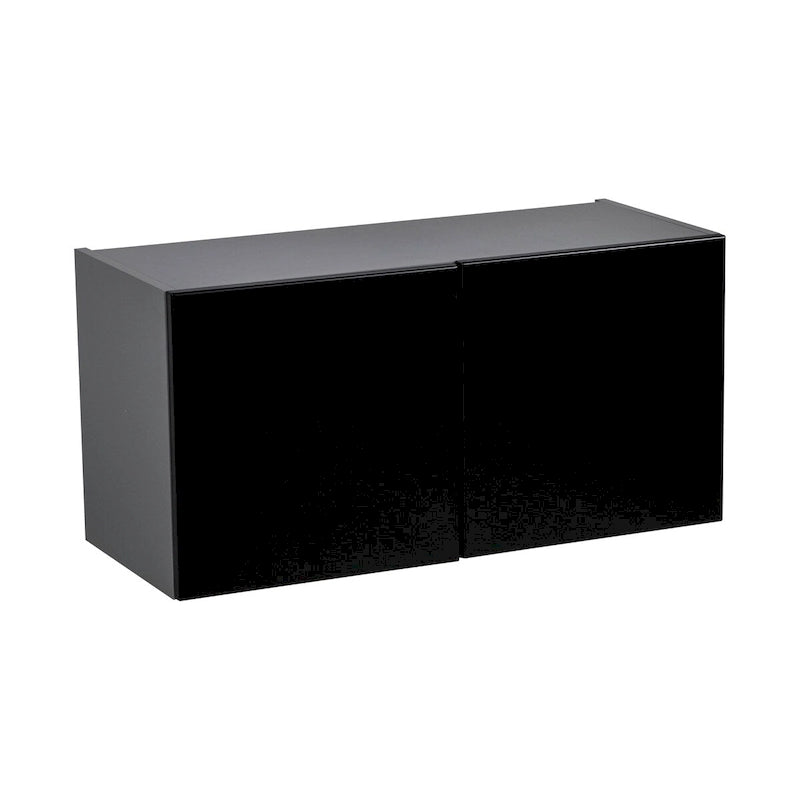 24 x 18 Wall Cabinet-Double Door-Grey - 24 x 18 x 12