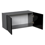 24 x 18 Wall Cabinet-Double Door-Grey - 24 x 18 x 12