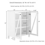 Crosley Cassai Stackable Storage Pantry