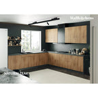 WEP1215-BLK Wall End Panel - 12x15