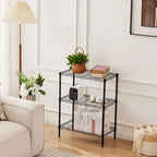 3-Tier Storage Shelving Unit, Adjustable Metal Wire Racks