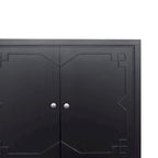 Accent Cabinet 4 Door Wooden Cabinet Sideboard Buffet Server Cabinet - N/A