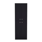 Lynch Kitchen Pantry Storage Cabinet, With 4 Doors, 5 Shelves