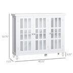 69 Tall Storage Cabinet with Movable Storage Shelves, Modern Style Pantry Cupboard Cabinet with Soft Close Doors, Coffee