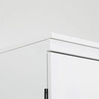 Freestanding Kitchen Pantry, 6-tier Shelving with 2 Adjustable Shelves