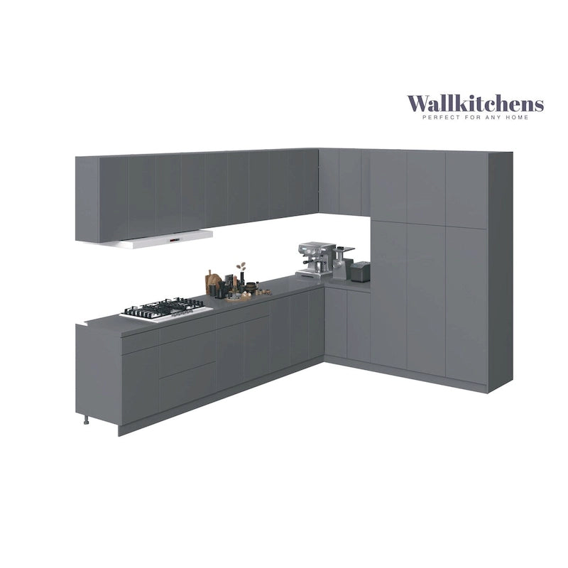 Kitchen Timeless Collection Gray Color Base Size 12Ft Wide - 144x102