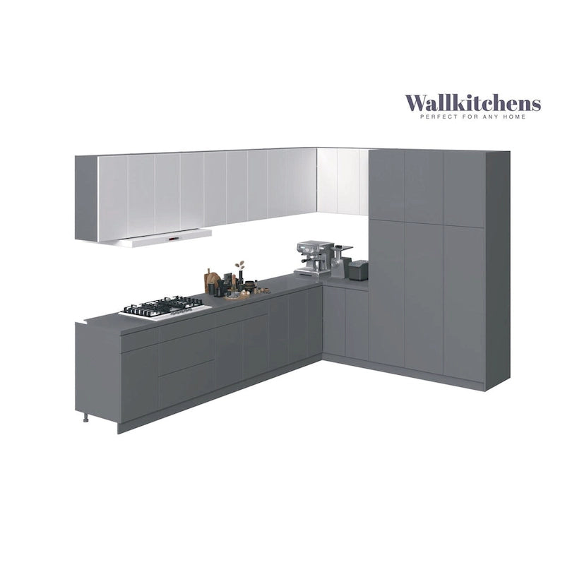 Kitchen Timeless Collection Gray Color Base Size 12Ft Wide - 144x102