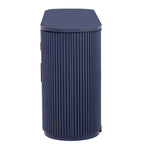 63W 4-Door Storage Cabinet with Metal Handles - N/A