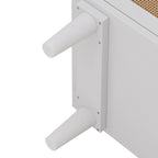 51.186-Drawers Rattan Storage Cabinet Rattan Drawer