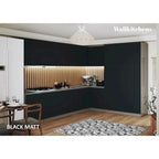 Kitchen Timeless Collection Black Color Base Size 12Ft Wide - 144x102