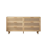 Modern Rattan Storage Cabinet Rattan Drawer,for Bedroom,Living Room