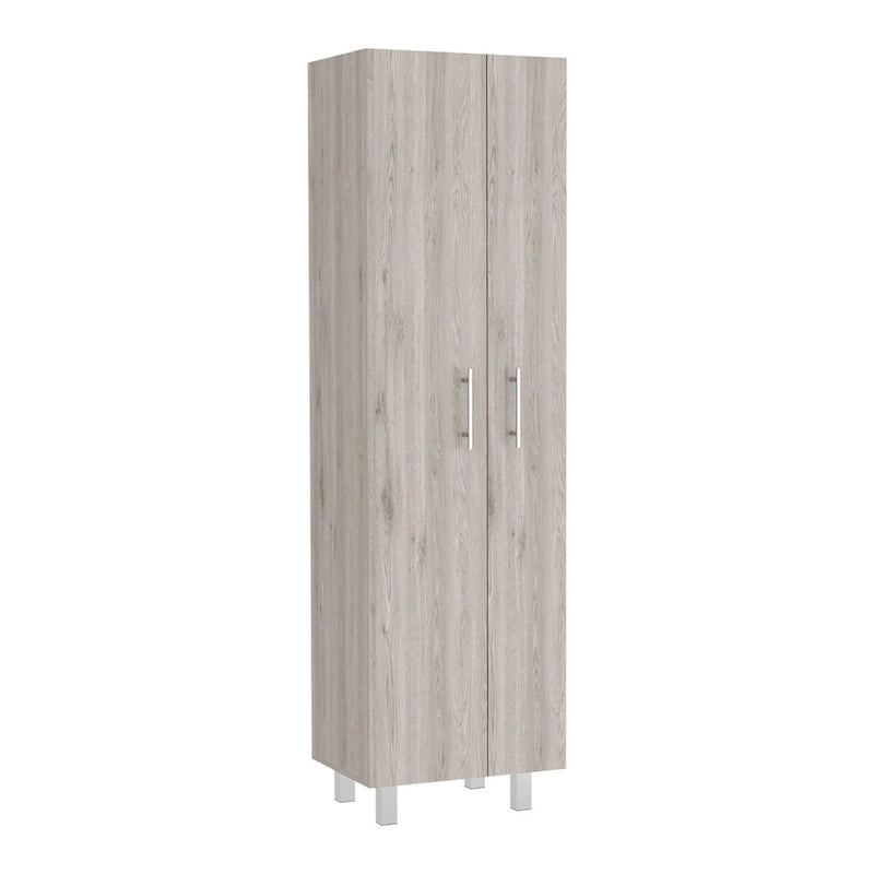 Cleaning Cabinet, Double Door Cabinet, Four Legs, Five Shelves