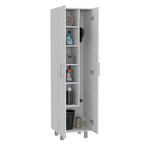 Cleaning Cabinet, Double Door Cabinet, Four Legs, Five Shelves