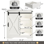 Accent Cabinet with Drawers - N/A