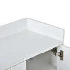 Modern Sideboard Buffet Cabinet with Large Storage Space - N/A