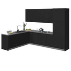 Kitchen Harmony Collection Black Color Base Size 8x10Ft Wide - 126x96
