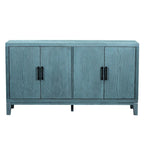 4-door Retro Sideboard with Adjustable Shelves