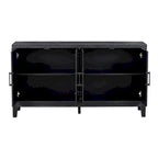 4-door Retro Sideboard with Adjustable Shelves