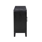 4-door Retro Sideboard with Adjustable Shelves
