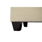 SOLE SECRET DUO Diamond Tufted Linen & Shoe Storage Bench - HTM100