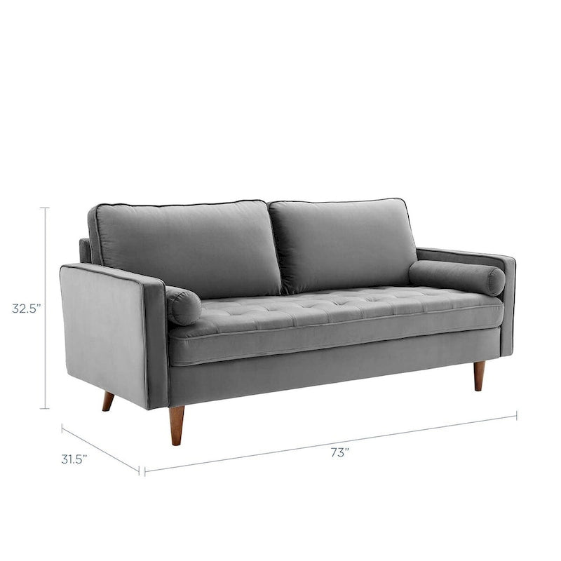 Carson Carrington Talby Velvet Sofa