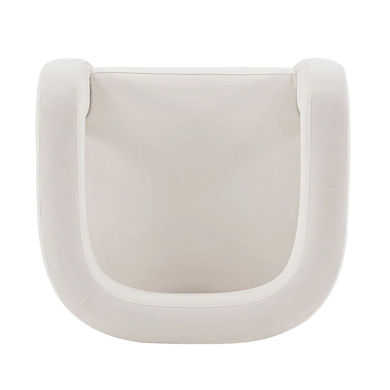 Velvet lounge chair two-piece set