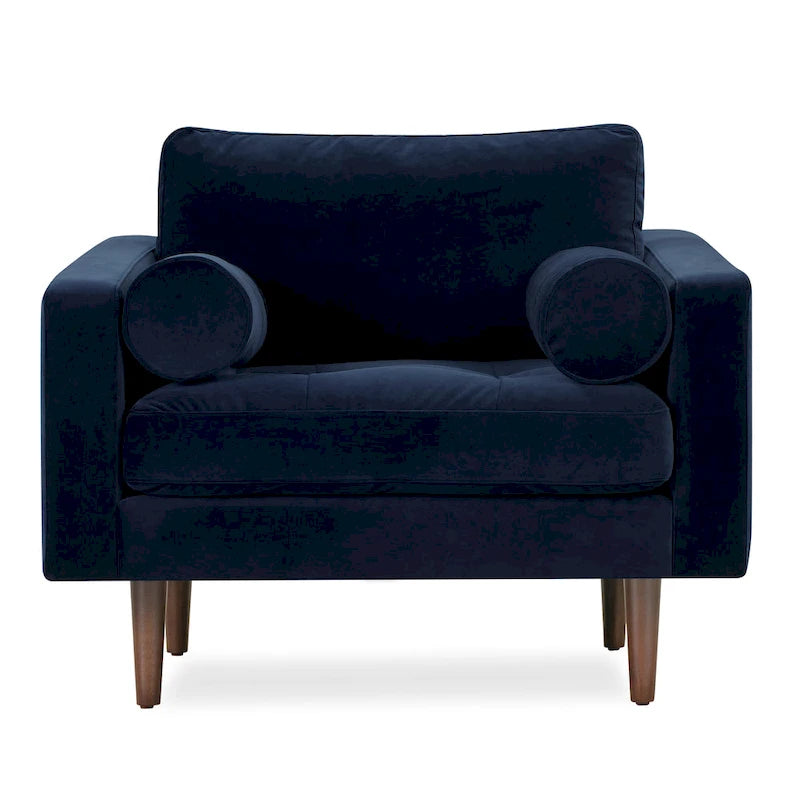 Poly & Bark Napa Fabric Lounge Chair