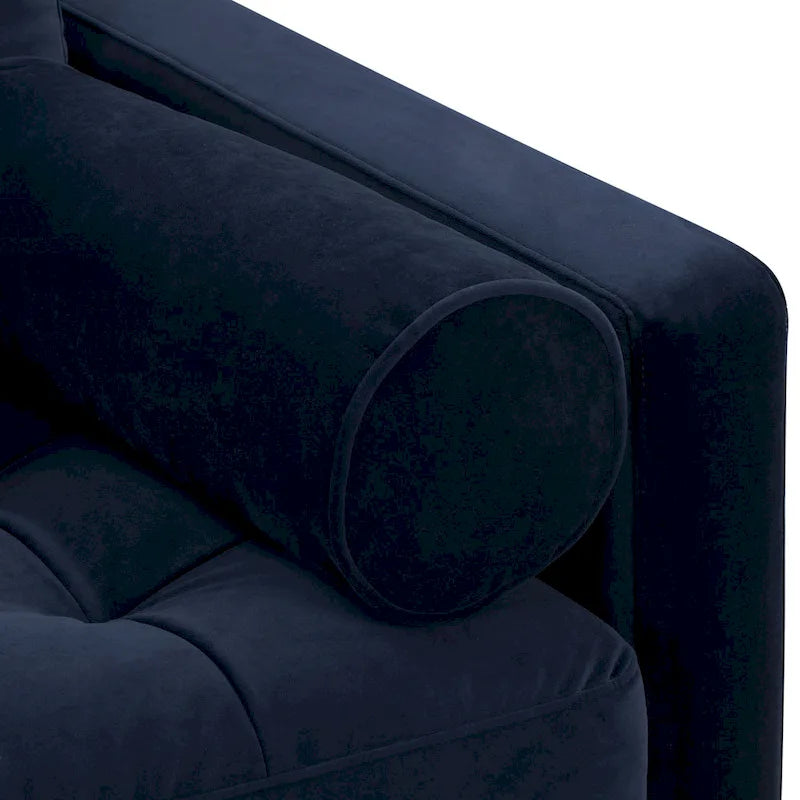 Poly & Bark Napa Fabric Lounge Chair