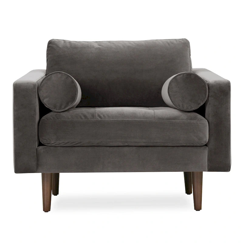Poly & Bark Napa Fabric Lounge Chair