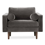 Poly & Bark Napa Fabric Lounge Chair