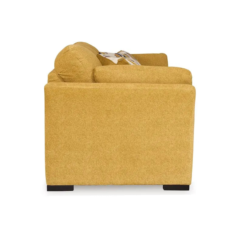 Roundhill Furniture Clareen 2-Piece Living Room Set, Sofa and Loveseat