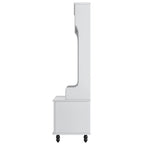Hall Tree with 4 Hooks , Coat Hanger, Entryway Bench, Storage Bench, 3-in-1 Design, 40INCH, for Entrance, Hallway