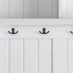Hall Tree with 4 Hooks , Coat Hanger, Entryway Bench, Storage Bench, 3-in-1 Design, 40INCH, for Entrance, Hallway