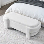 Upholstered Bench with Large Storage Space
