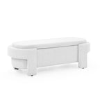 Upholstered Bench with Large Storage Space
