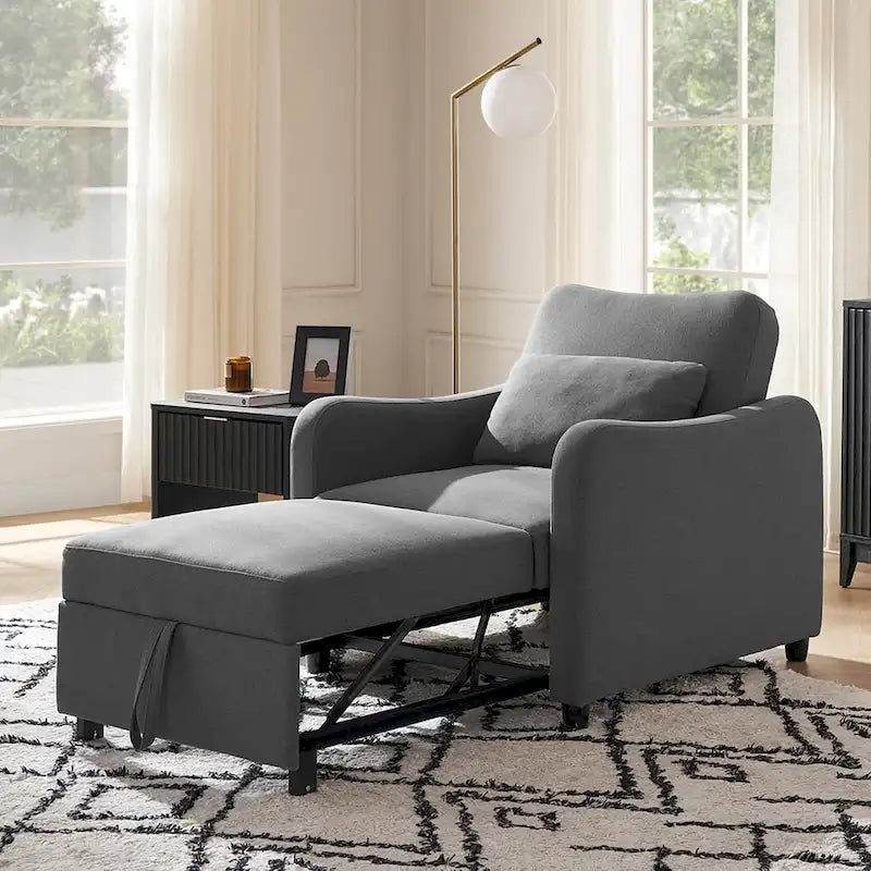 Mopio Sophie 4-in-1 Convertible Sleeper Chair Bed