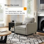 Mopio Sophie 4-in-1 Convertible Sleeper Chair Bed