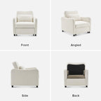 Mopio Sophie 4-in-1 Convertible Sleeper Chair Bed