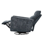 Olmas 33.5W Power Swivel Glider Recliner with USB Charger Set Of 2