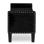 Upholstered Tufted Storage Rectangular Bench