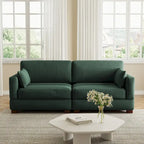 Corduroy Upholstered Modular Sectional Sofa for Living Room