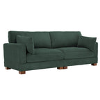 Corduroy Upholstered Modular Sectional Sofa for Living Room