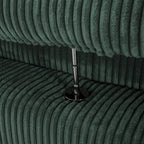 Corduroy Upholstered Modular Sectional Sofa for Living Room