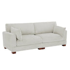 Corduroy Upholstered Modular Sectional Sofa for Living Room